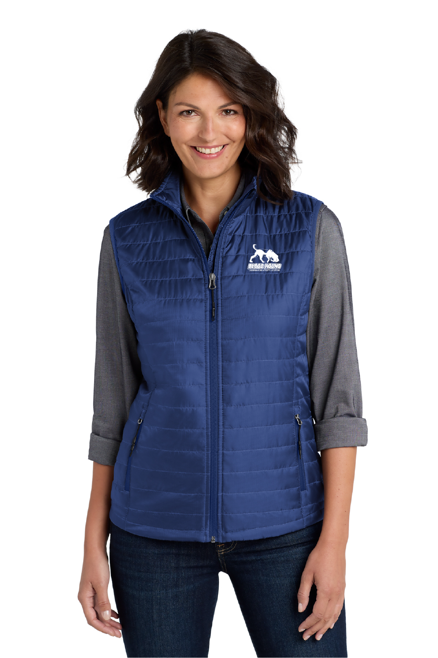 Port Authority® Women's Packable Puffy Vest Available in Multiple Colors