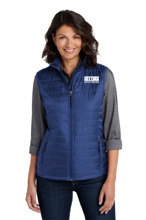 Port Authority® Women's Packable Puffy Vest Available in Multiple Colors