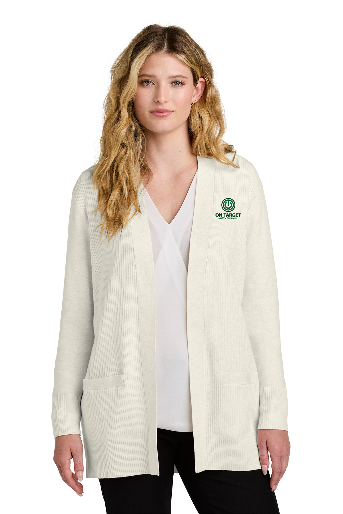 Port Authority® Women’s Easy Care Open-Front Cardigan Sweater Available in Multiple Colors