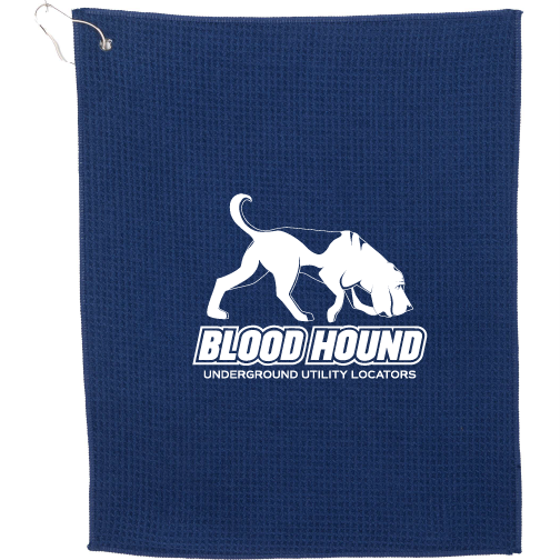 15" x 18" Recycled 200g Microfiber Waffle Towel