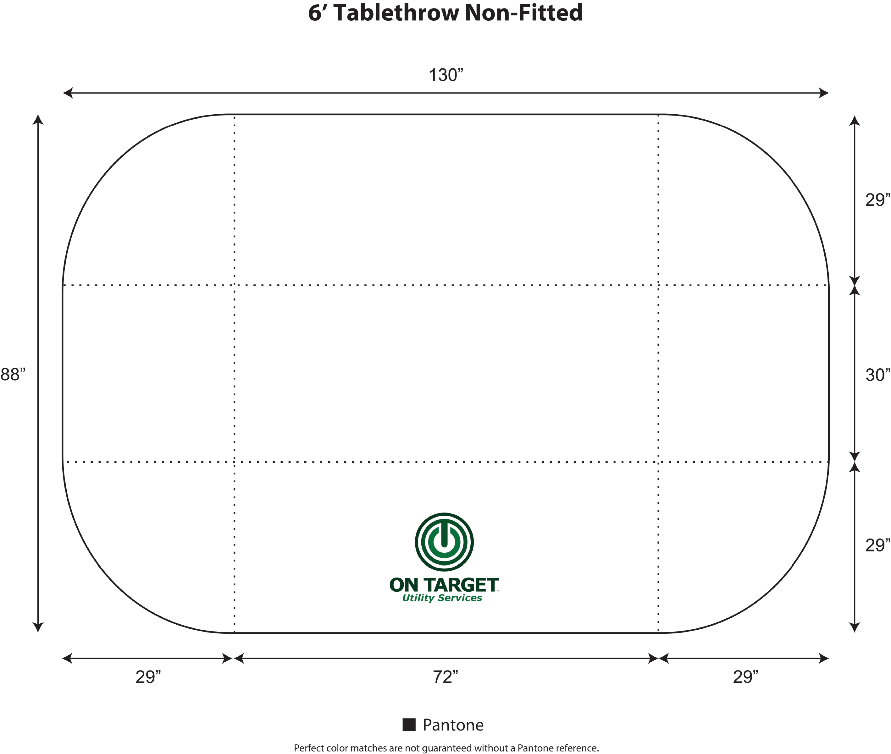 Non-Fitted Standard Table Cover