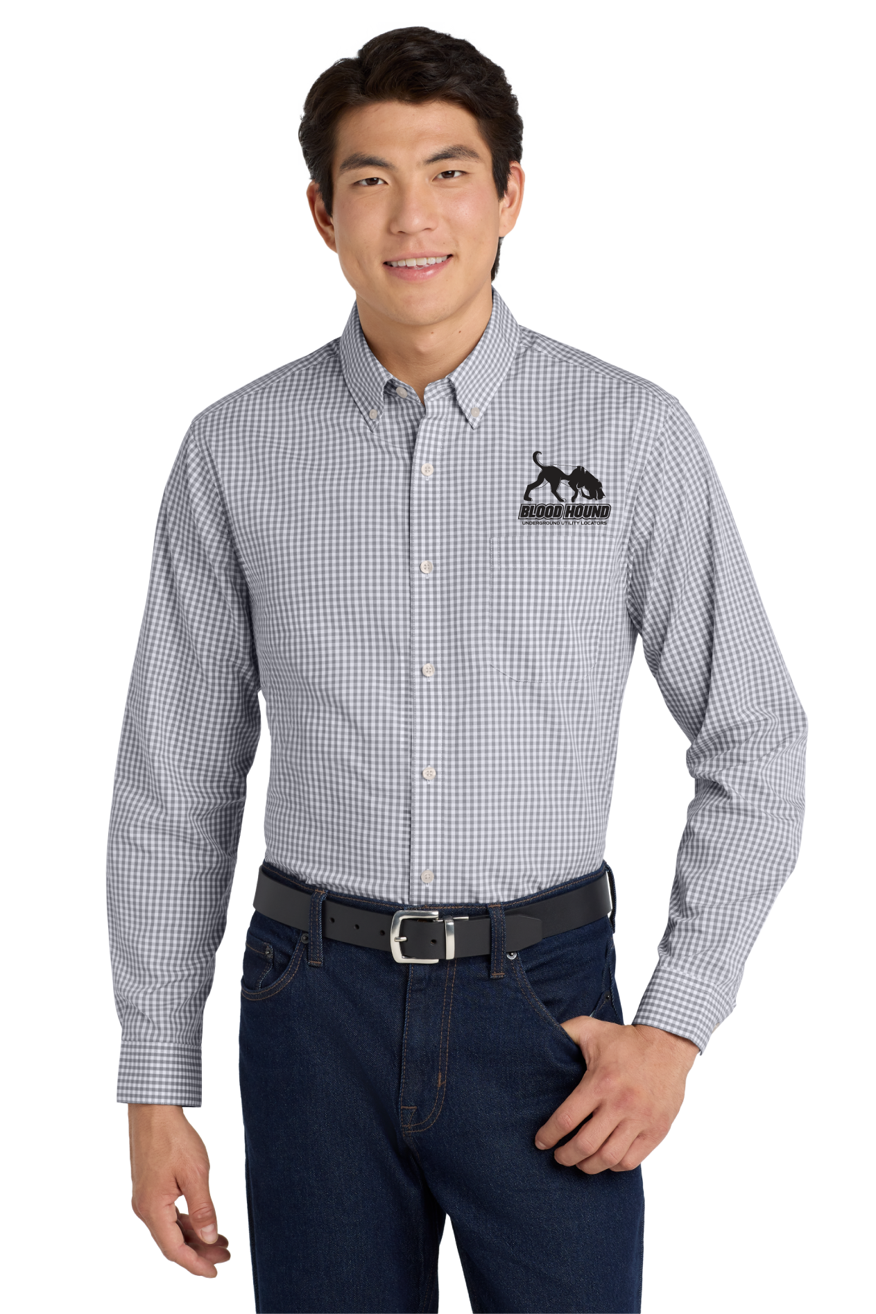 Port Authority® Broadcloth Gingham Easy Care Shirt