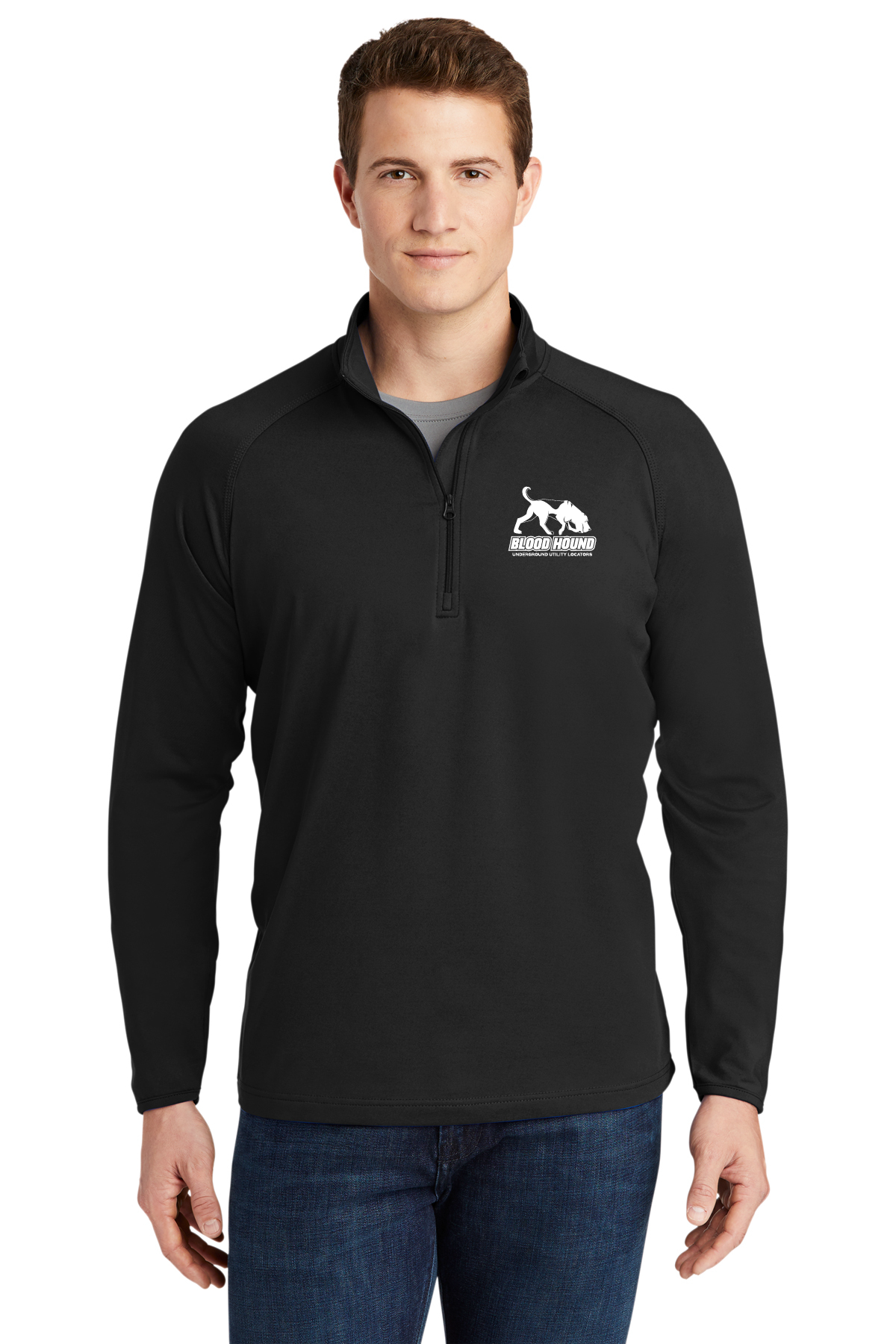 Sport-Tek® Men's Sport-Wick® Stretch 1/4-Zip Pullover Available in Multiple Colors