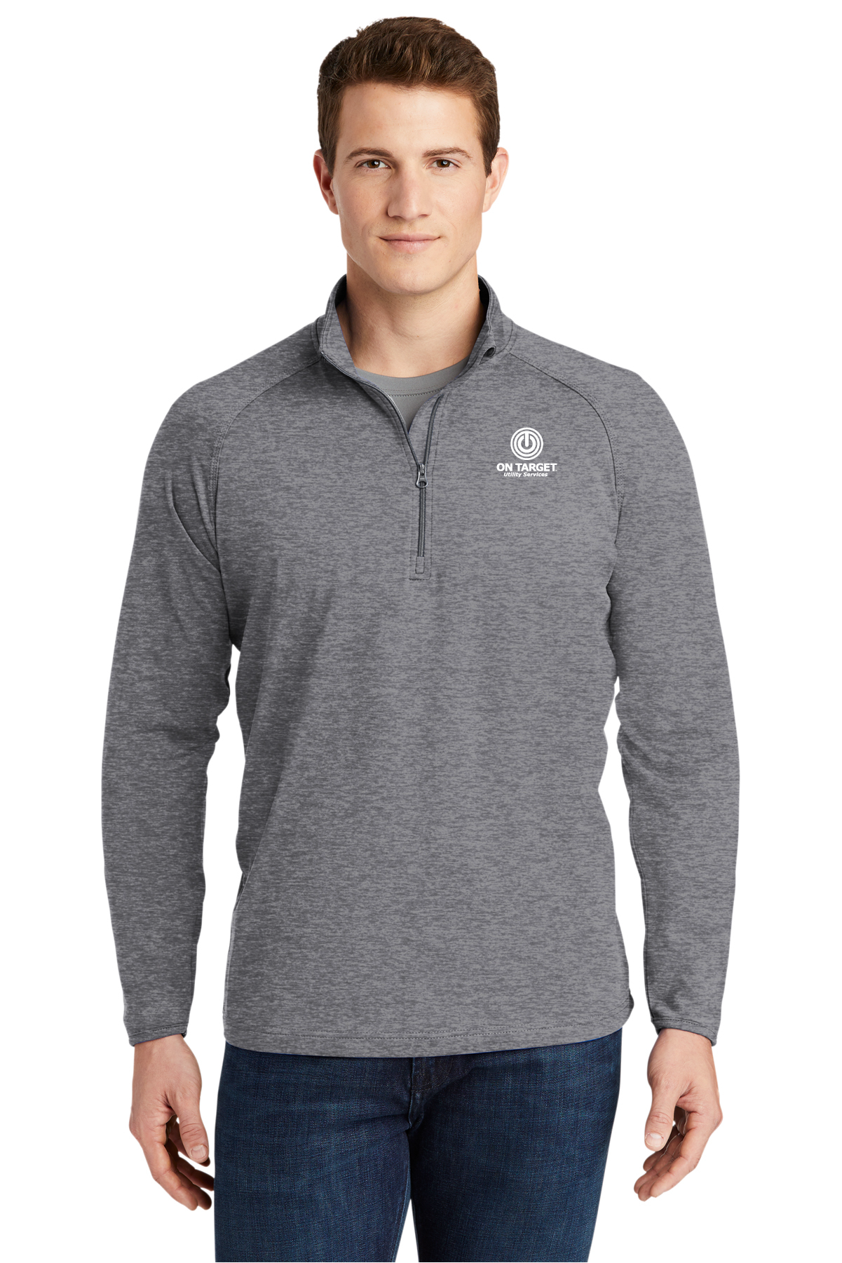 Sport-Tek® Tall Sport-Wick® Stretch 1/4-Zip Pullover Available in Multiple Colors