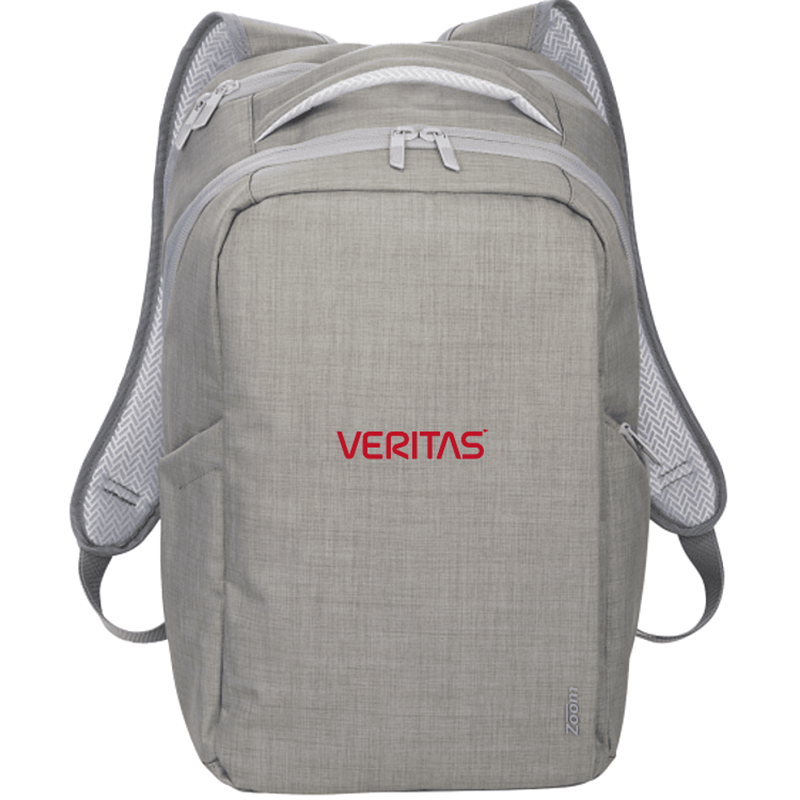 15" TSA Computer Backpack-Gray (Factory Direct)