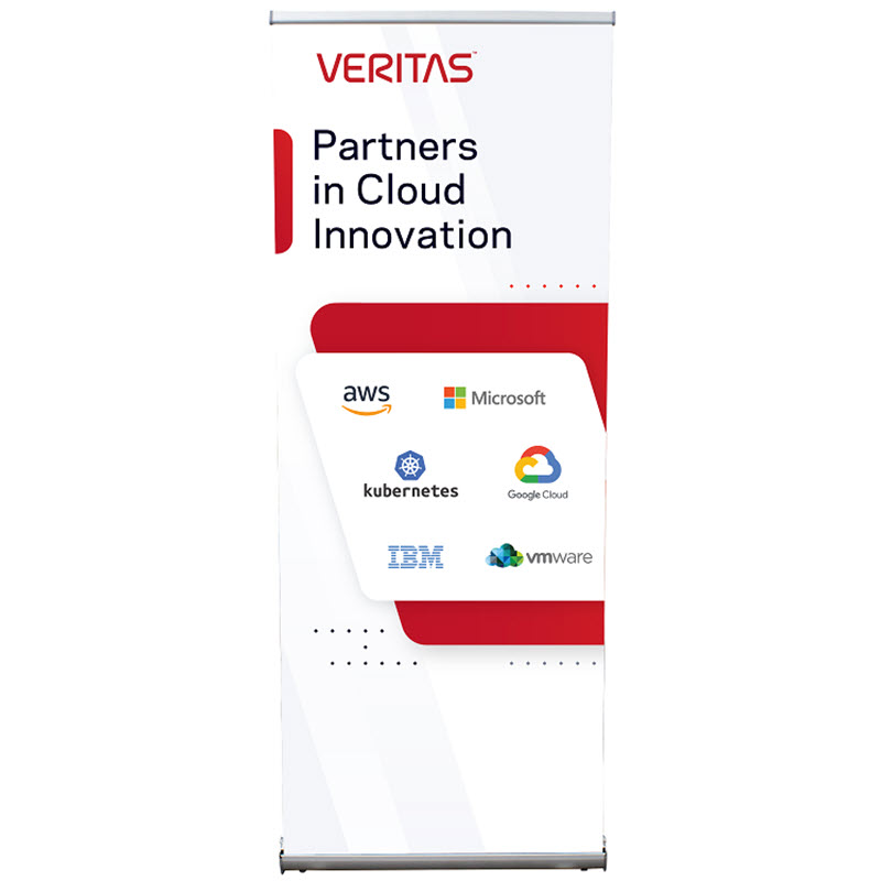 Retractable Banner-Partners in Cloud Innovation - Multi-Partners (Factory Direct)