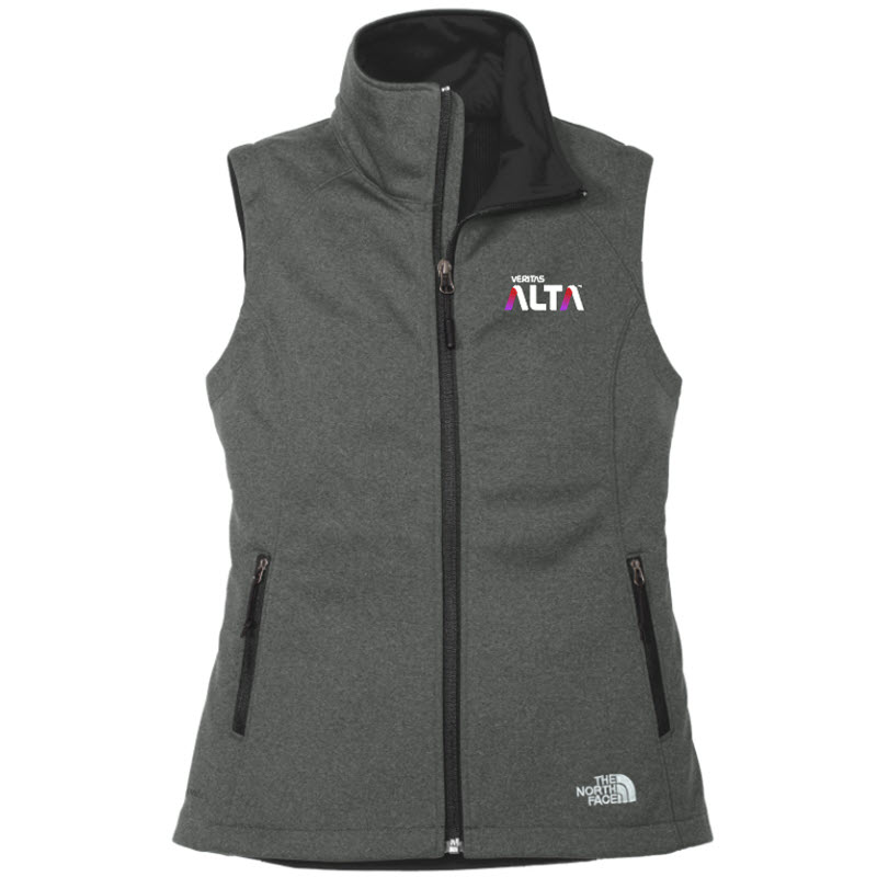 Veritas Alta The North Face Ladies Ridgewall Soft Shell Vest (Factory Direct)