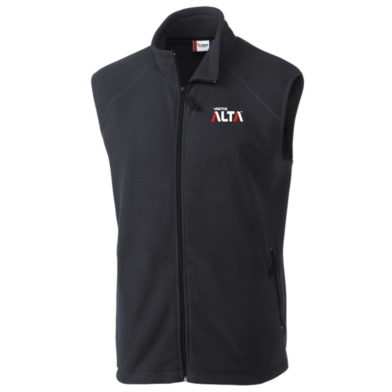 Veritas Alta Clique Summit Performance Fleece Full Zip Men's Vest (Factory Direct)