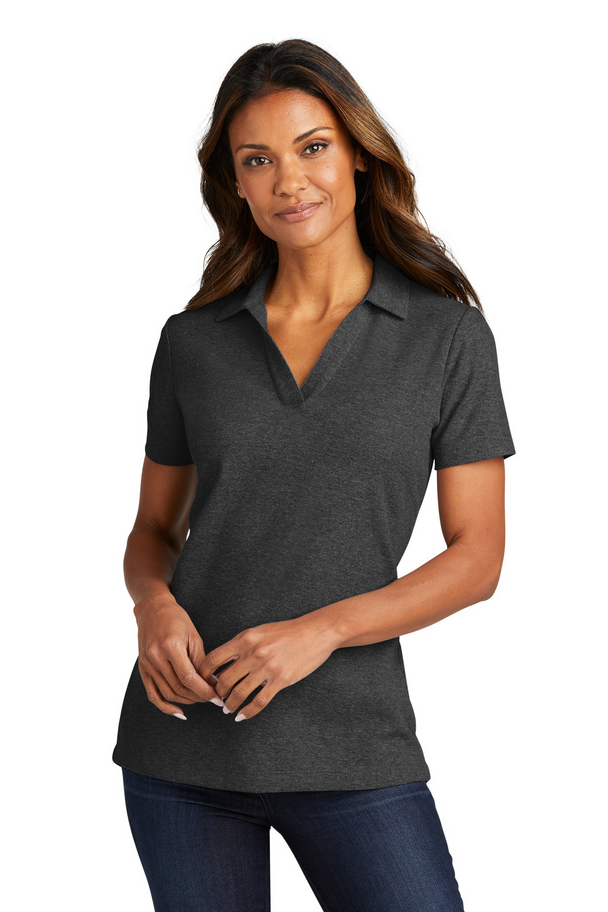 Port Authority Ladies C-FREE Cotton Blend Pique Polo LK867
