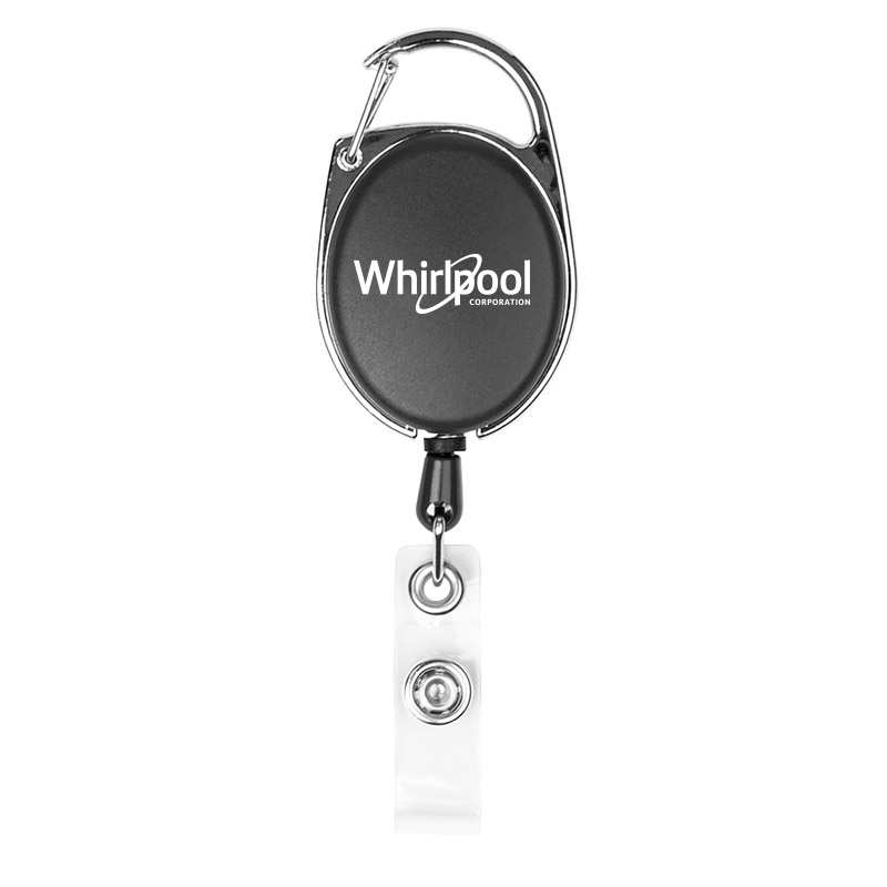 Retractable Badge Holder with Carabiner