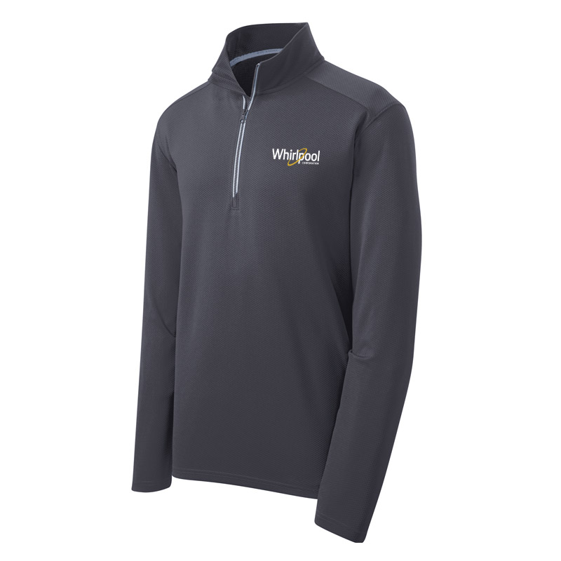 Men's Sport-Wick® Textured 1/4-Zip Pullover