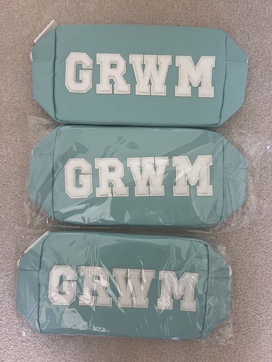 First Aid Beauty_Chenille Letter Pouch