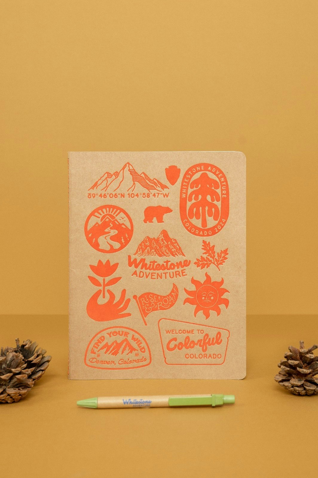 7x9 Classic Commuter Stitched Journal