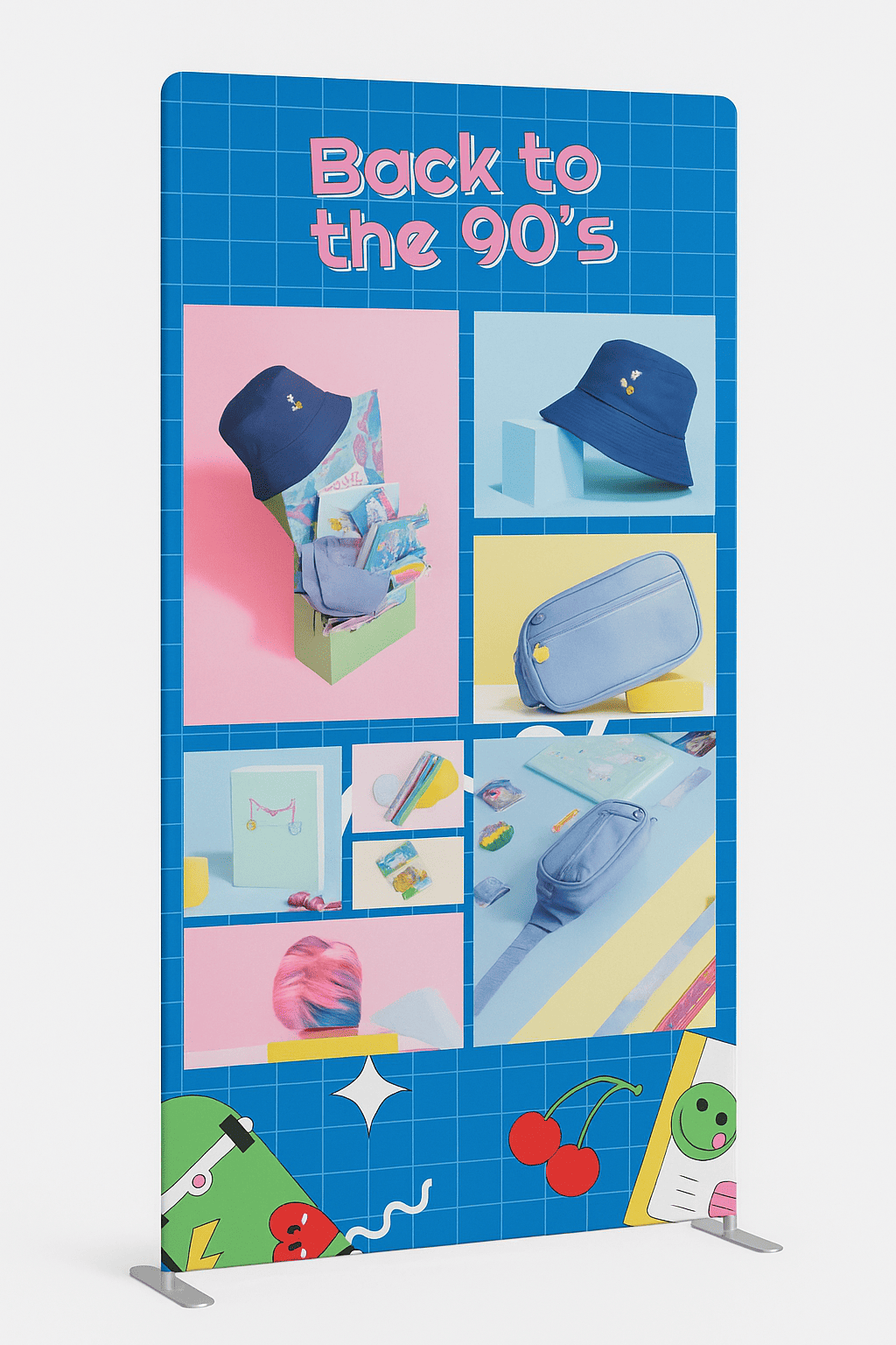 Back to 90's - 3' x 6' Eurofit Sign