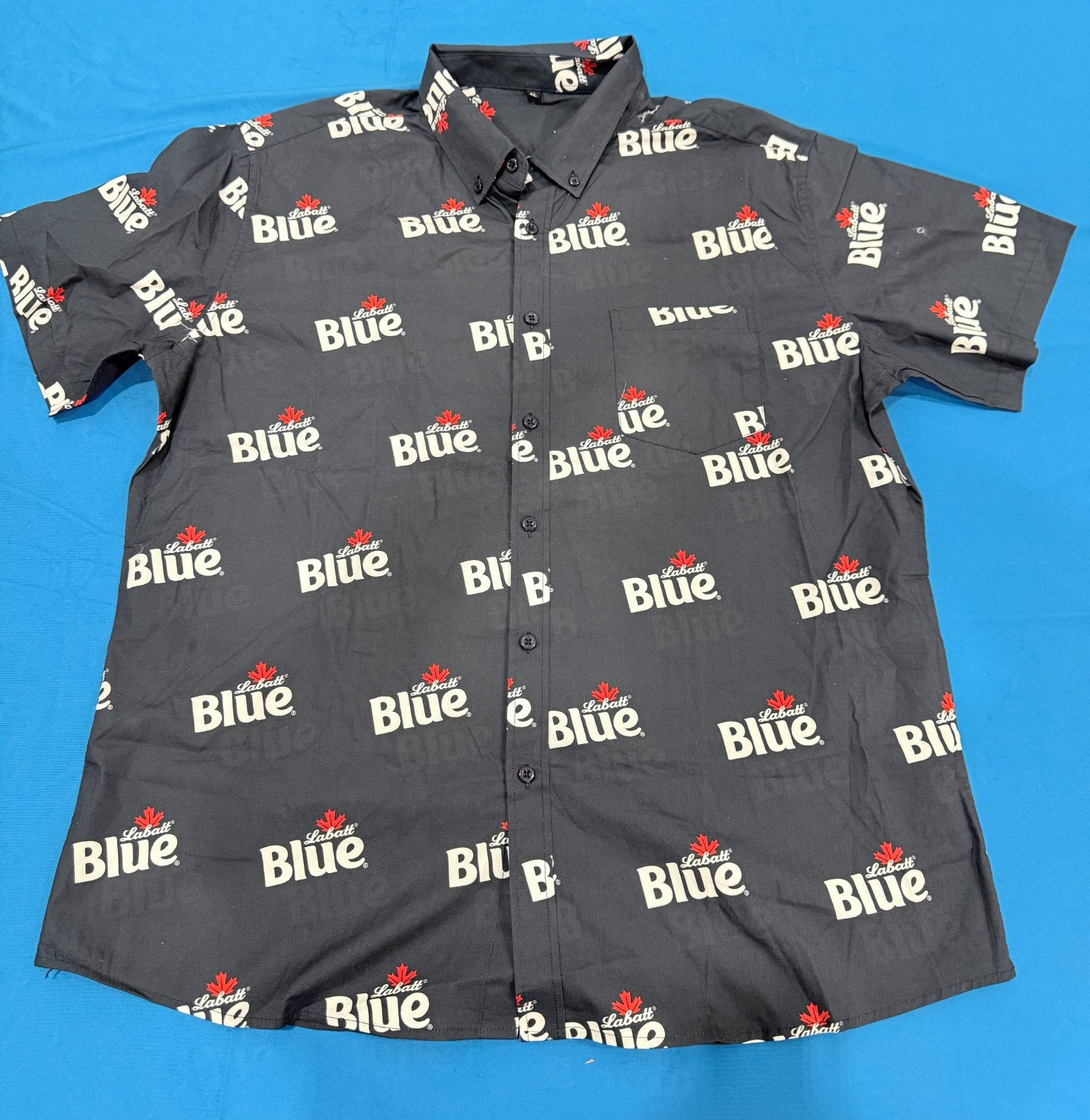 Labatt_Woven Button Up S/S Shirt