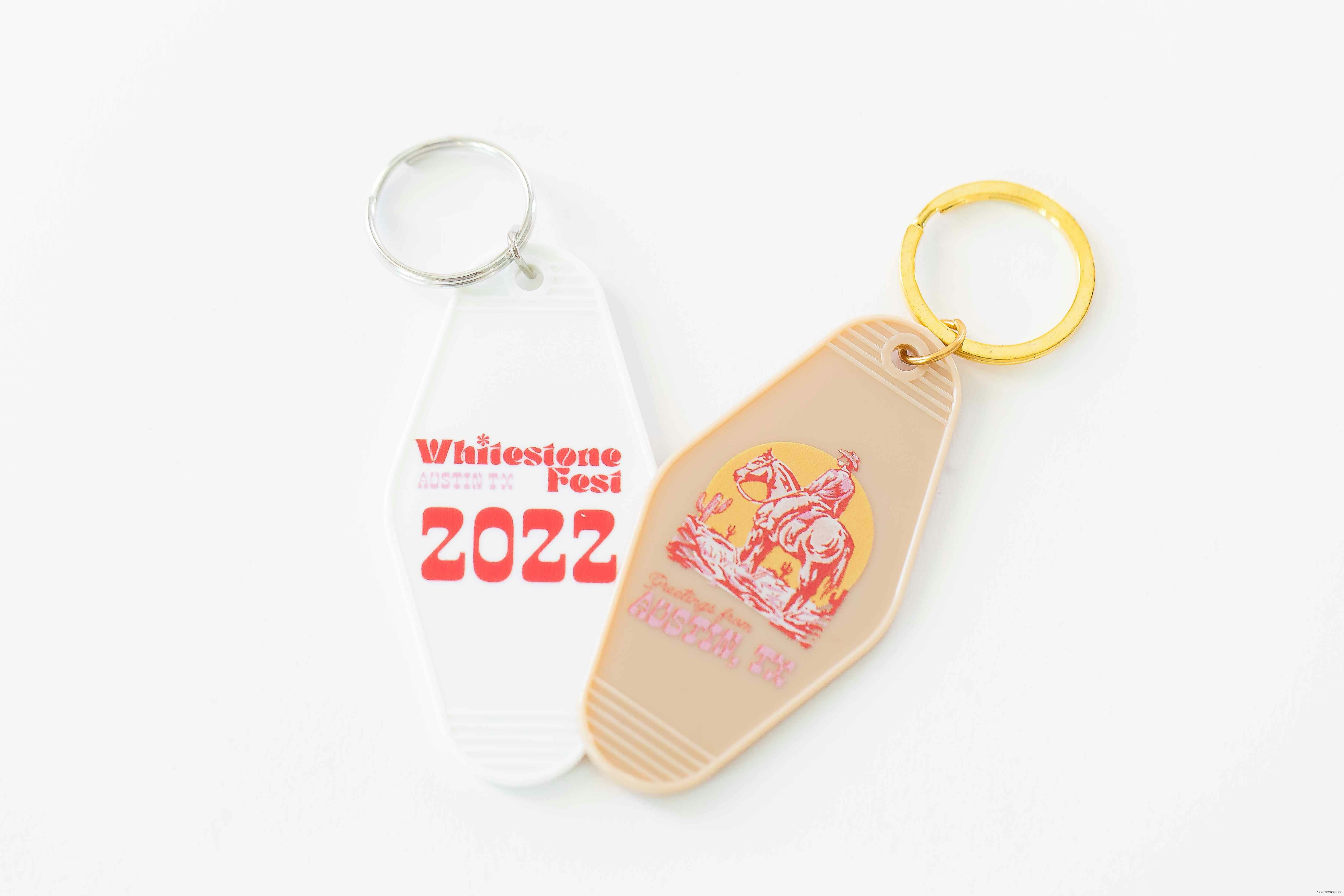 Motel Key Chain