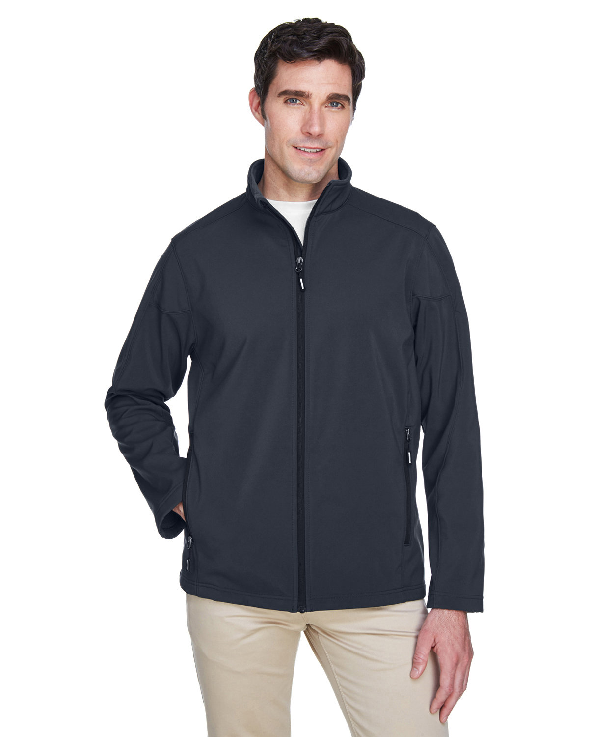 Core365 Men's Cruise 2-Layer Fleece Soft Shell Jacket - 88184