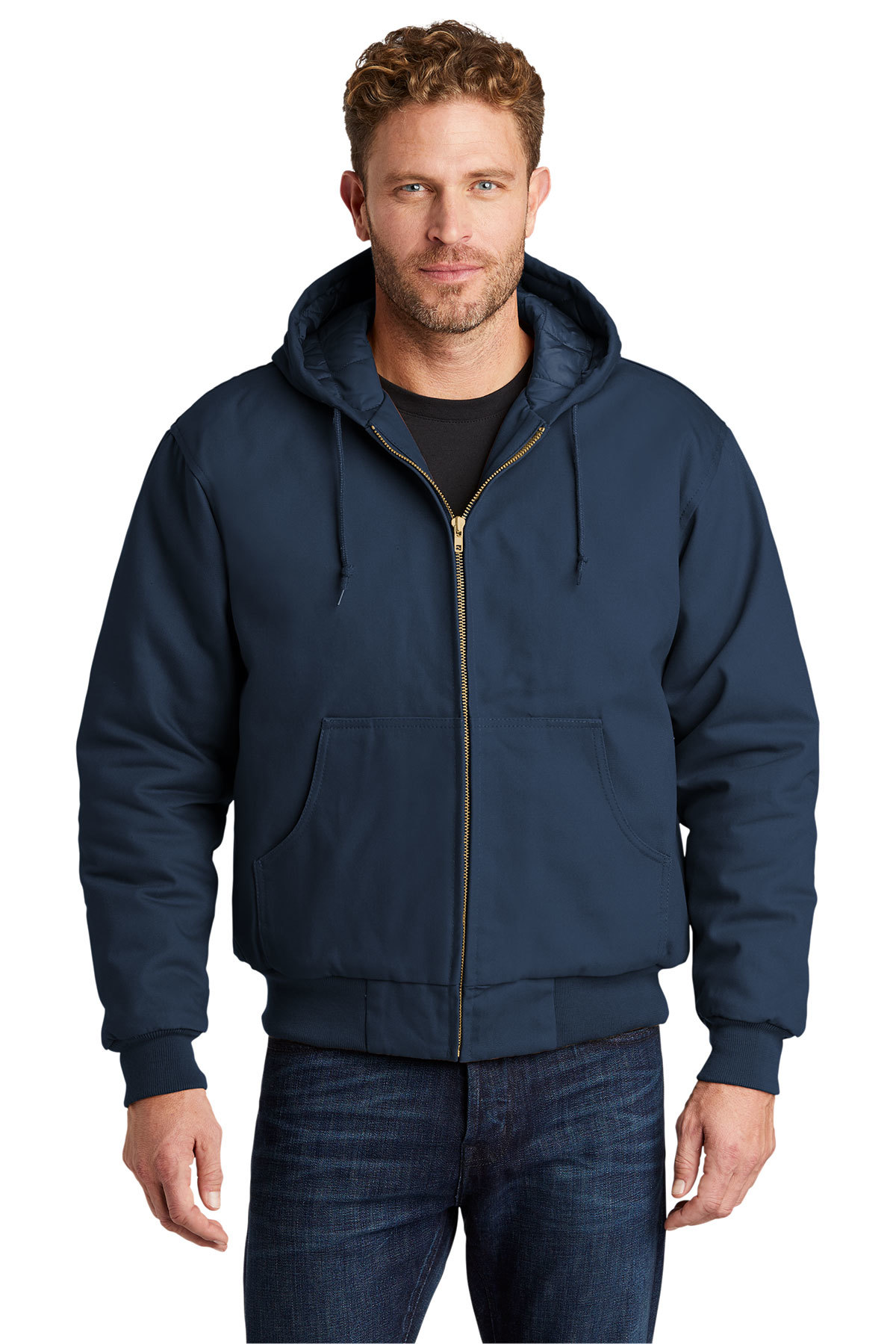 CornerStone Duck Cloth Hooded Work Jacket