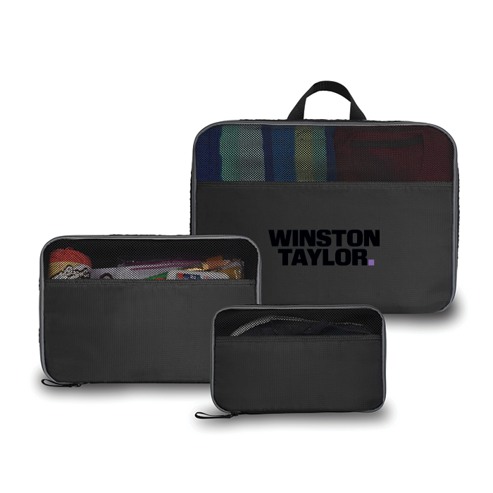 Renew AWARE™ rPET 3 Piece Packing Cube Set