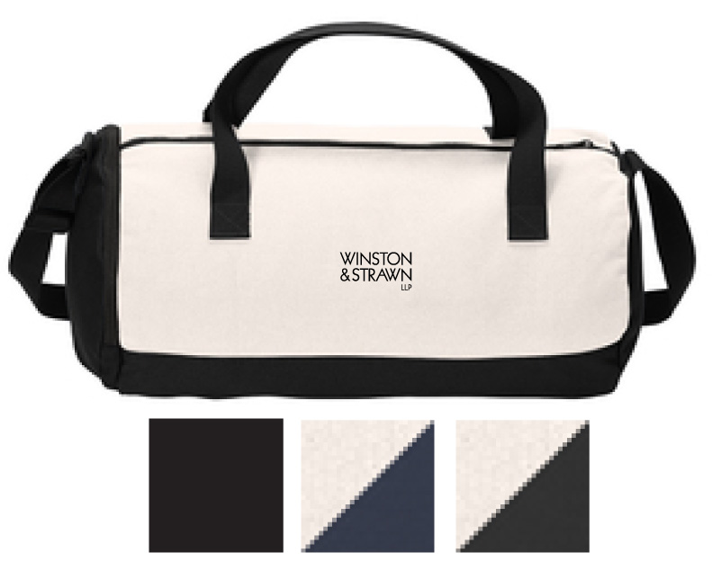 Port Authority® Cotton Barrel Duffel