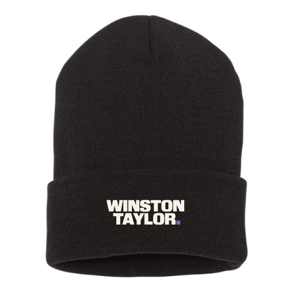 Black Cuffed Beanie