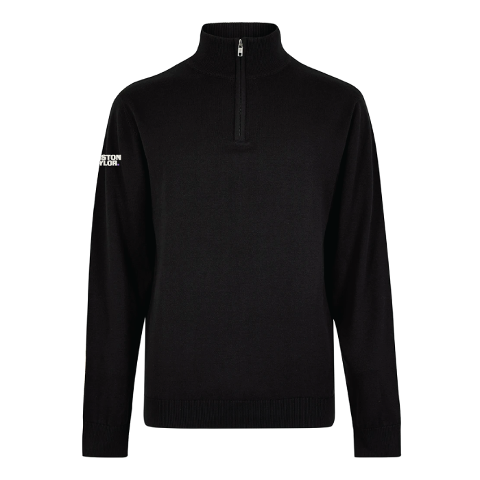 Men's Kustom Kit Regular Fit Arundel 1/4 Zip Sweater