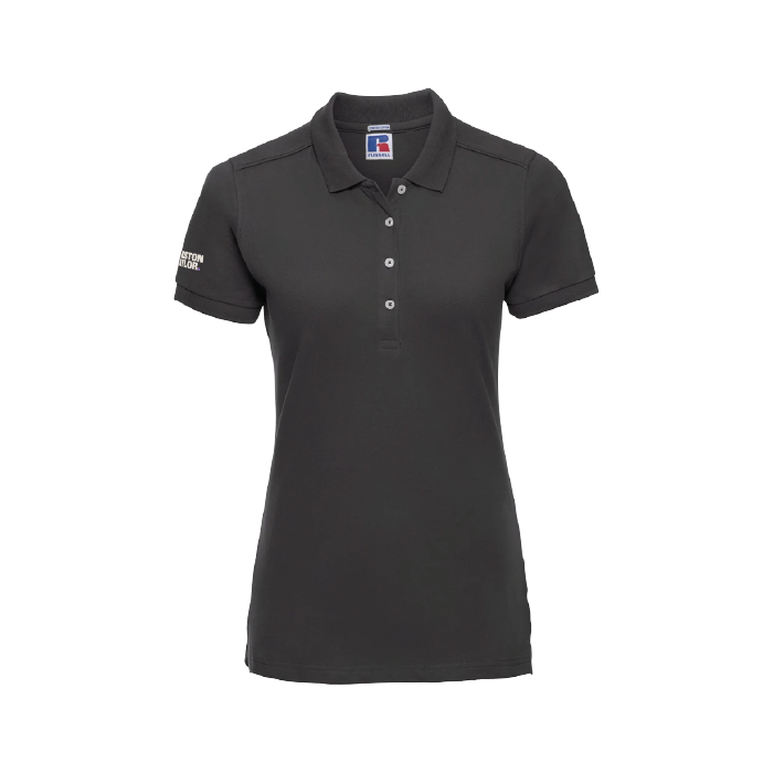 Russell Athletic Ladies Stretch Piqué Polo Shirt