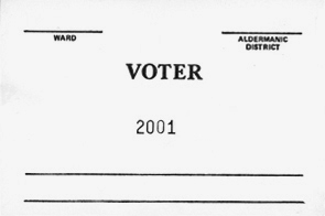 Voter Number Pads/Tally Slips 2001-2250