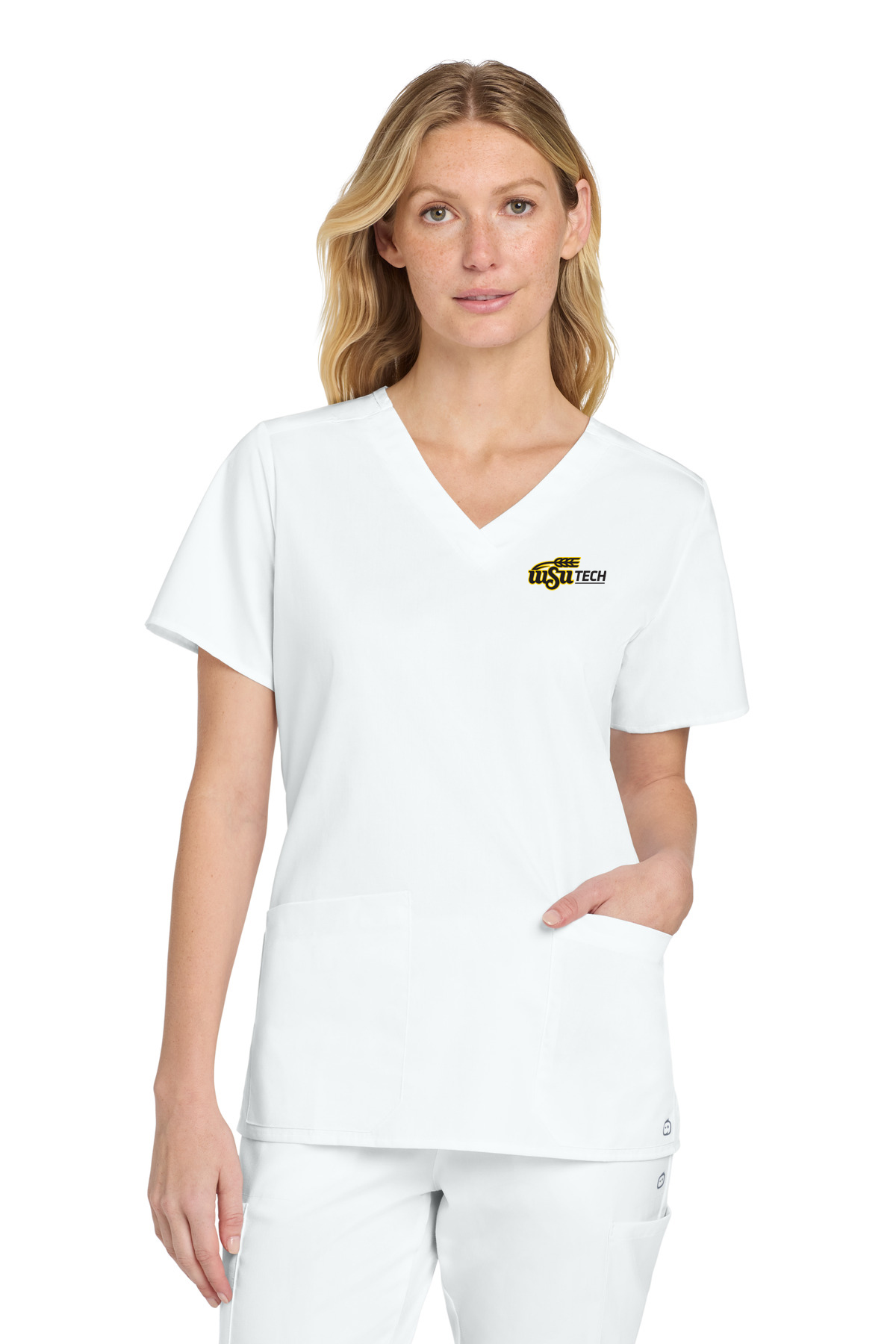 Wink Women's WorkFlex V-Neck Top WW4560