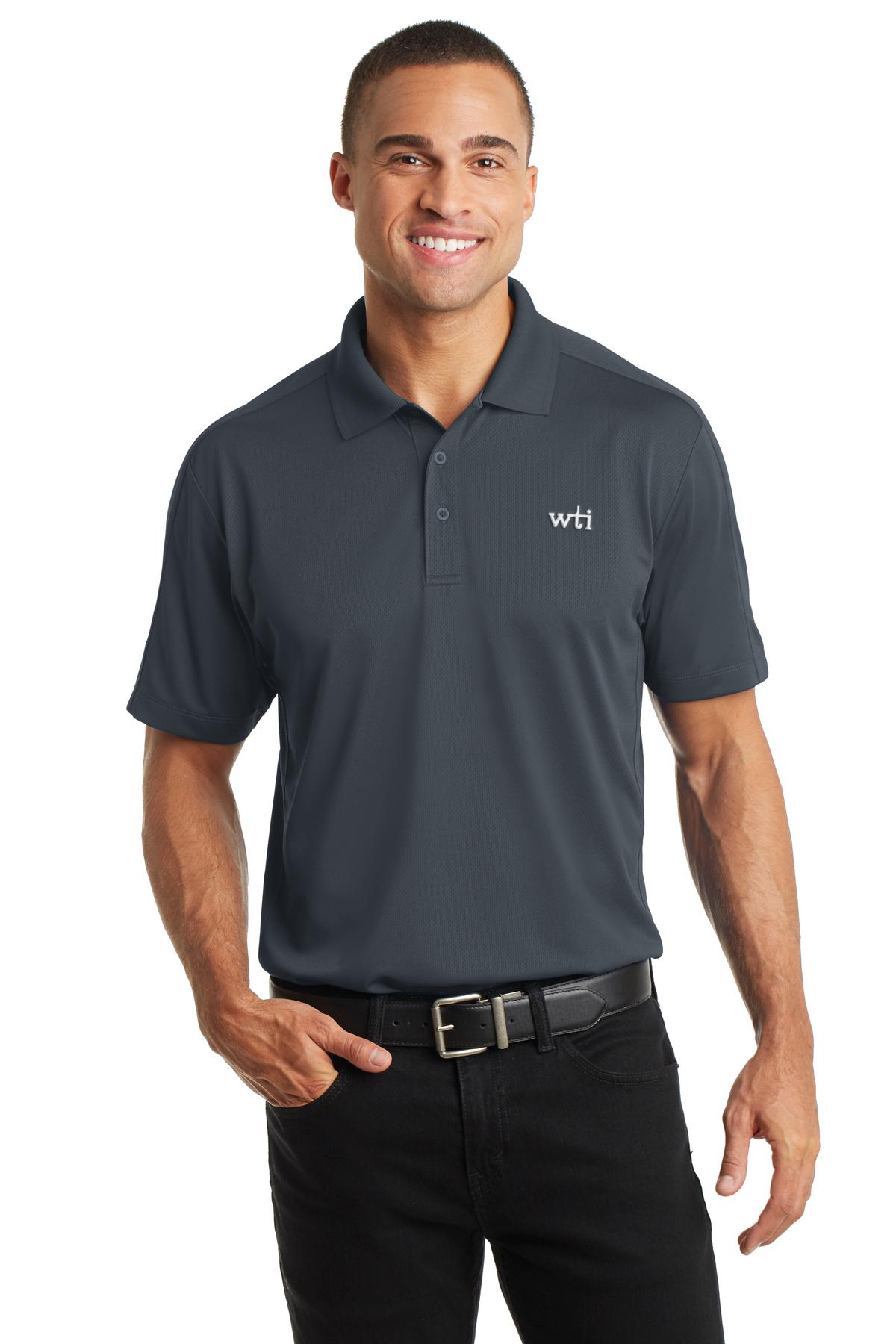 PA Diamond Jacquard Polo. K569. Prices Starting At $23!