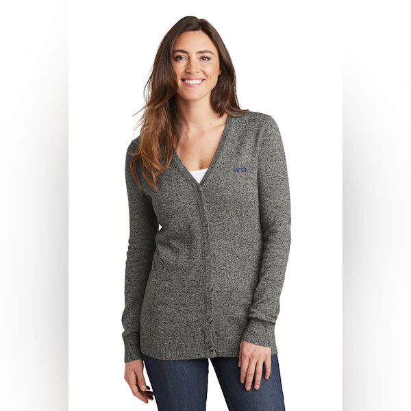 PA  Ladies Marled Cardigan Sweater. LSW415. Prices Starting At $43!