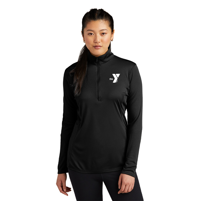 Y Ladies' Performance Pocketed 1/4 Zip