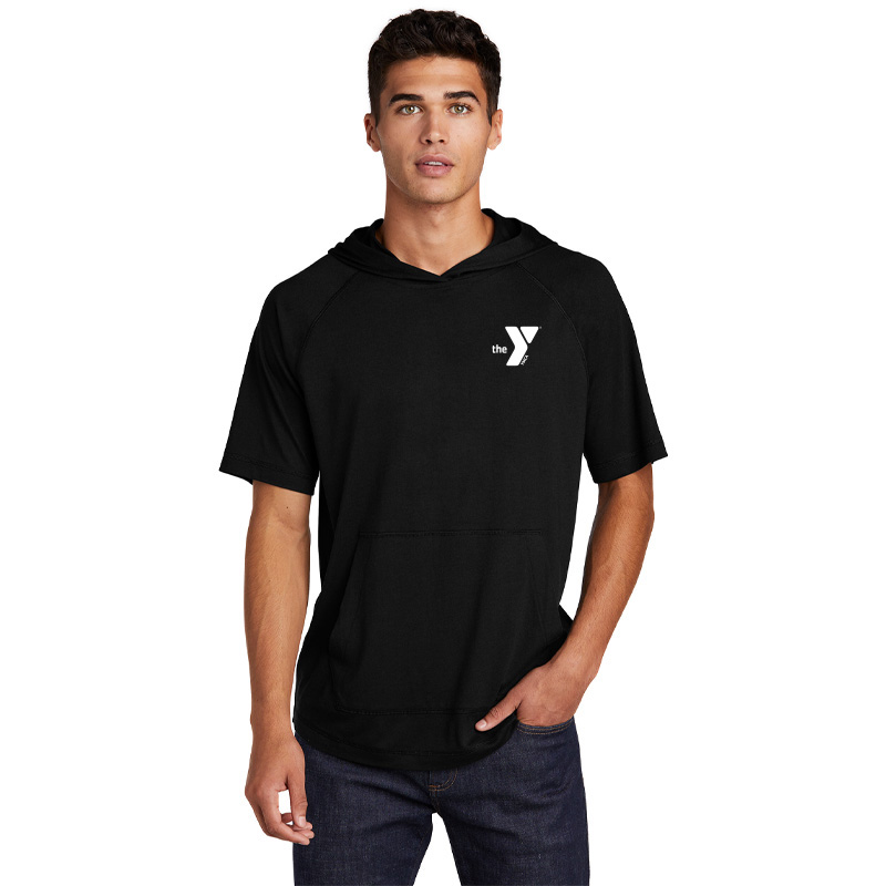 Y Performance Short Sleeve Hoodie Sweatshirt