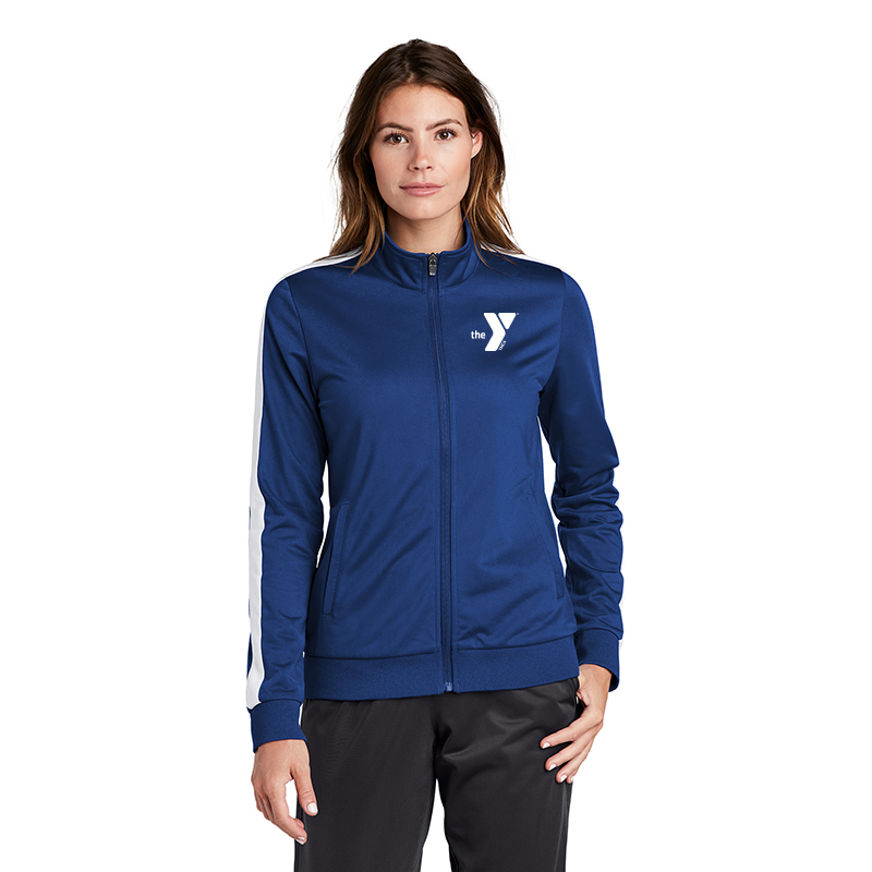 Y Ladies' Performance Sleeve Stripe Jacket