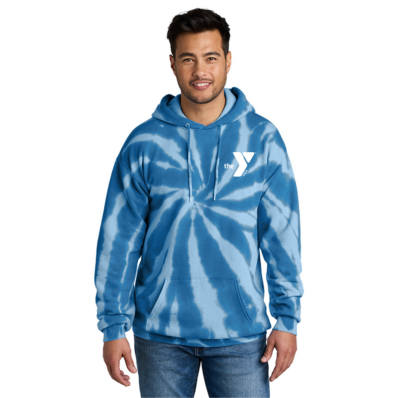 Y Tie-Dye Hoodie Sweatshirt