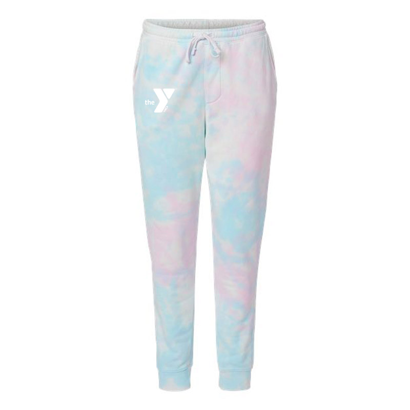 Y Ladies' Tie-Dye Fleece Pants