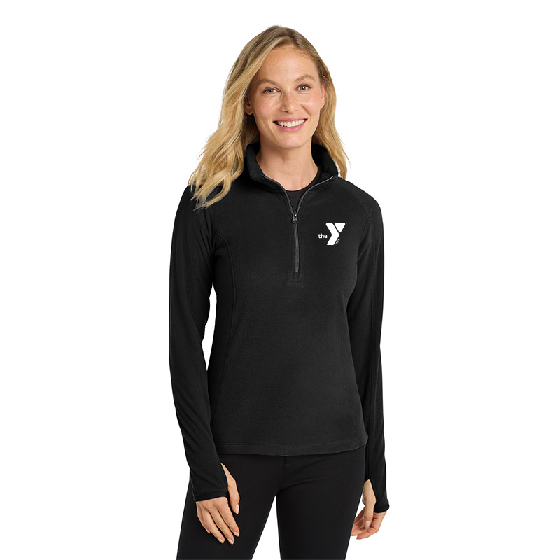 Y Ladies' Microfleece 1/2-Zip