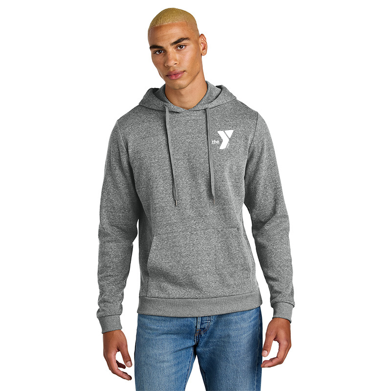 Y Heathered Hoodie Sweatshirt