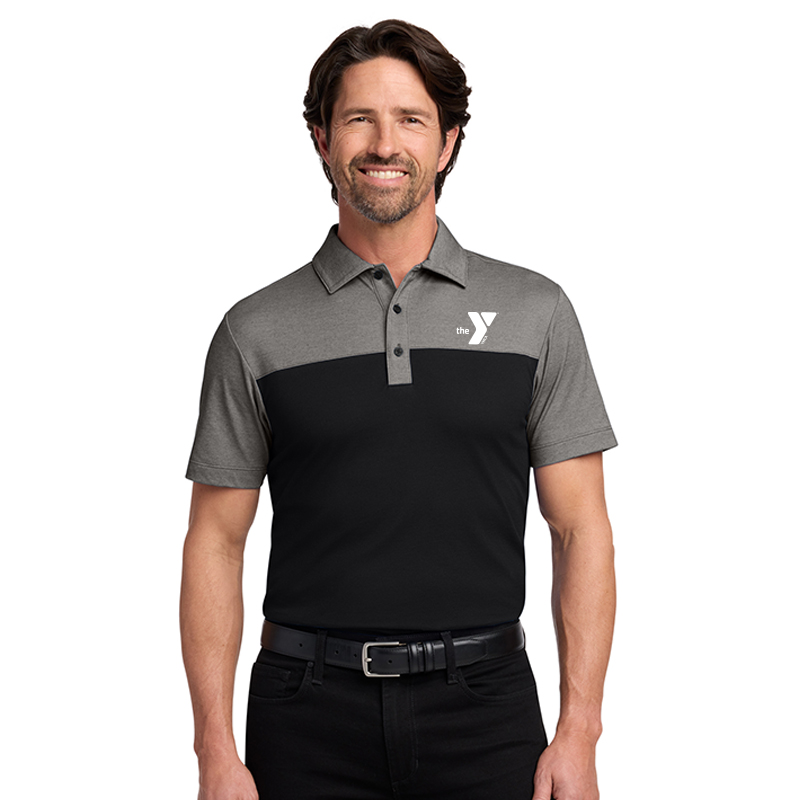 Y Color Blocked Polo