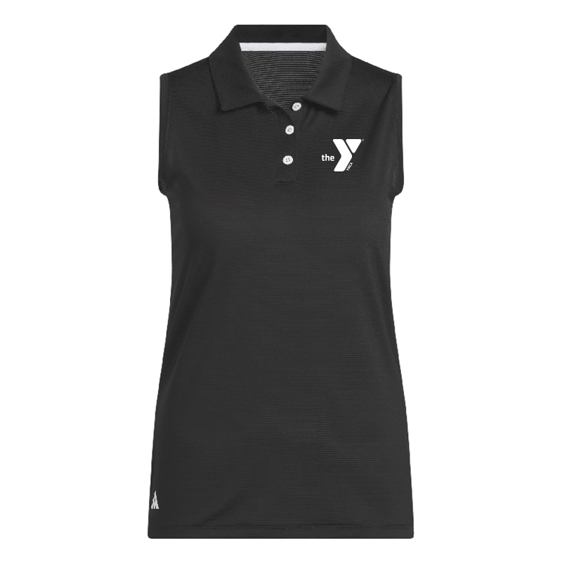 Adidas Ladies Ottoman Sleeveless Polo