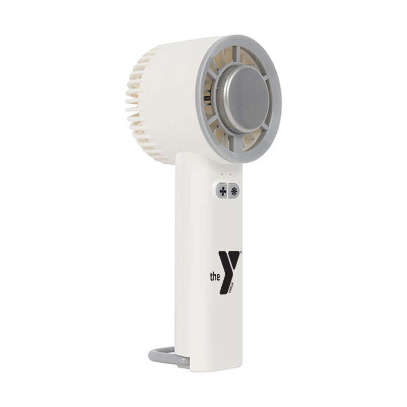 White Fan w/ Black Y Logo