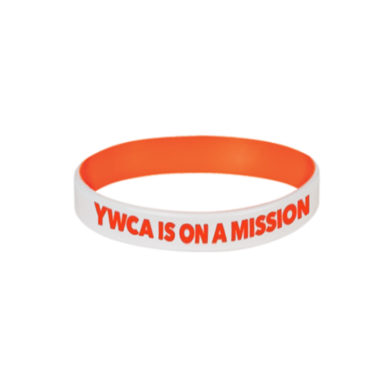 Silicone Bracelet with colored lettering