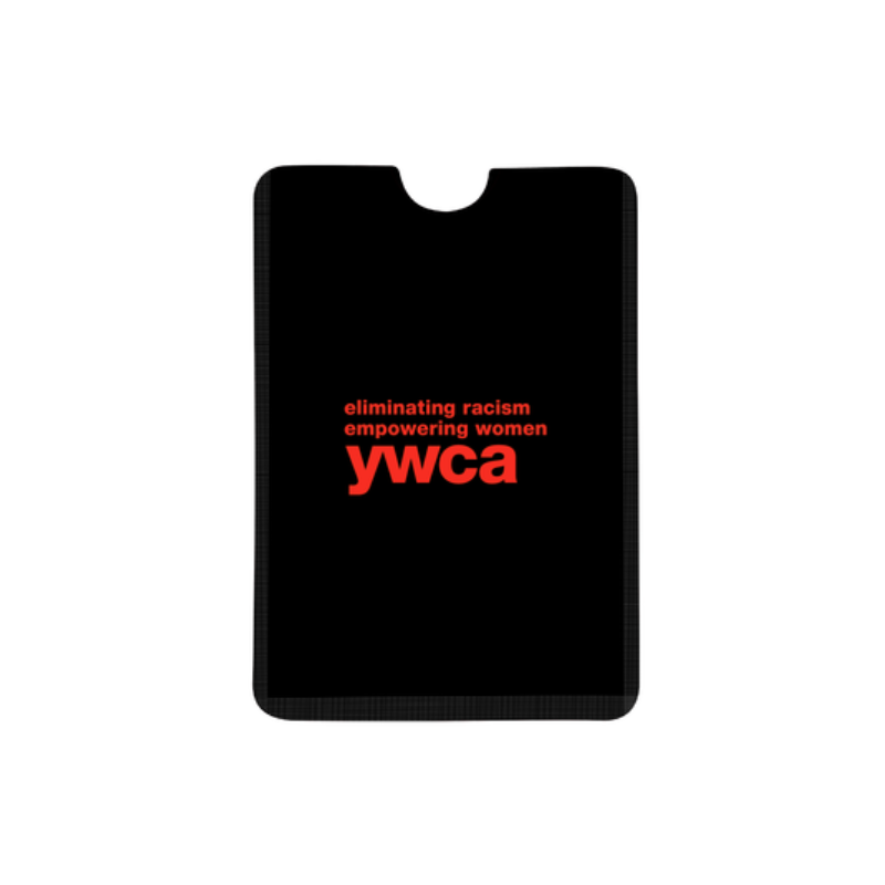 RFID Data Blocking Phone Card Sleeve - Black