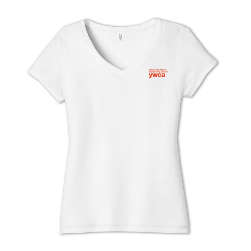 Women's Perfect Tri V-Neck Tee - Plus Size - Made to Order
